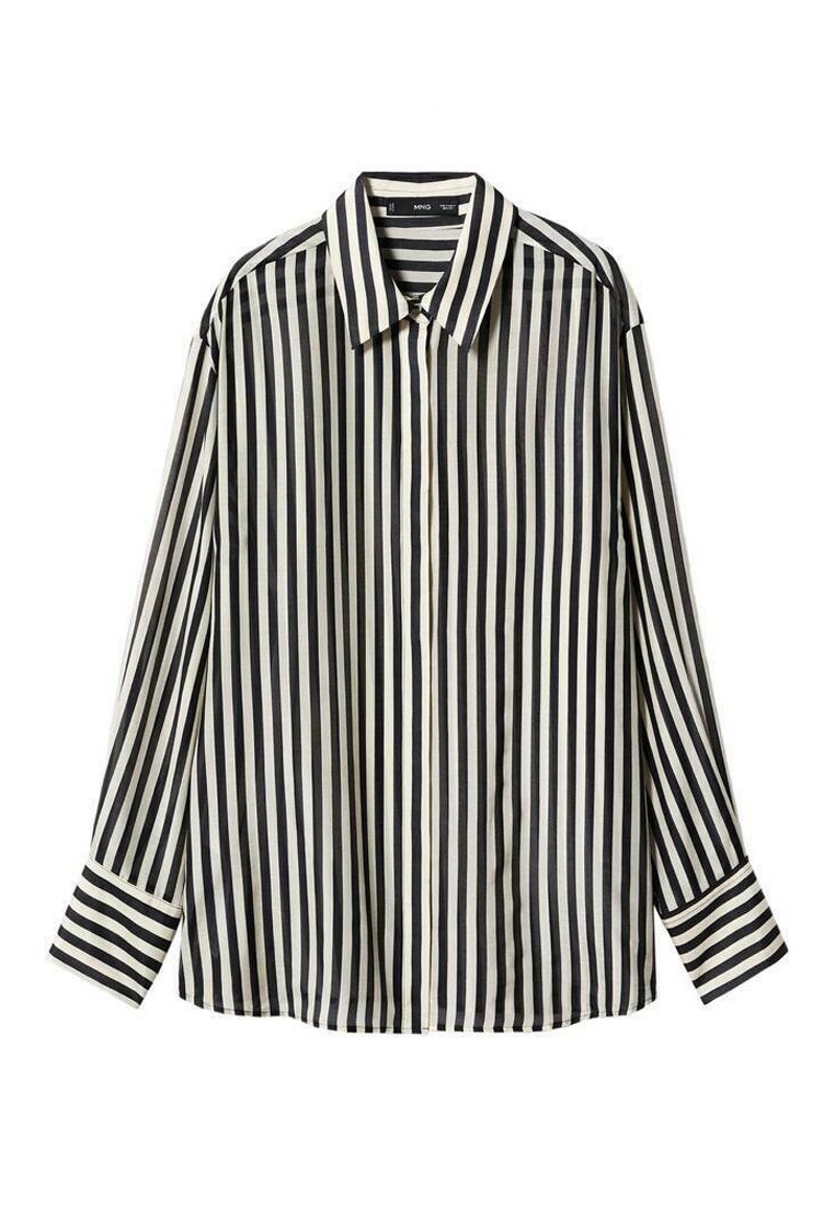 Mango bluse schwarz weiß Clearance